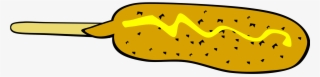 Corn Dog Corn On The Cob Hot Dog Fast Food Maize - Corndog Clip Art