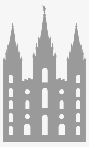 Salt Lake City Temple Clip Art At Clker - Salt Lake Temple Silhouette
