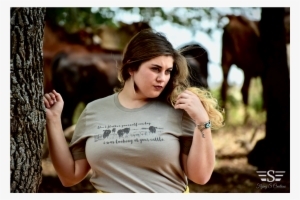 Don't Flatter Yourself Cowboy Tee - Girl