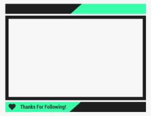 Twitch Webcam Overlay Png Banner Library Stock - Slope