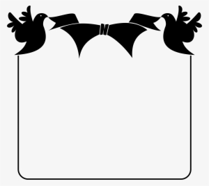 This Free Icons Png Design Of Birds Ribbon Frame