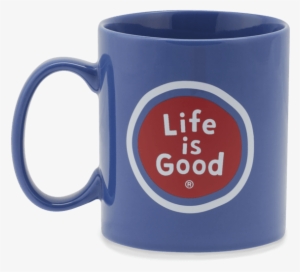 Lig Sphere Jakes Mug - Life Is Good Jake's Mug, Americana Red, One Size