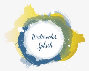 Beautiful Colorful Splash With Typography, Beautiful, - Portable Network Graphics