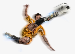 Imagens De Jogador Chutando A Bola