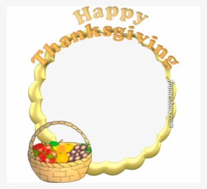 Happy Thanksgiving Image Frame - Picture Frame