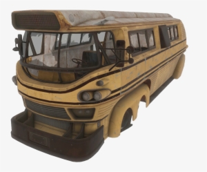 Fo4-schoolbus - Fallout School Bus