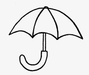 Drawing Clipart Umbrella - Drawing Image Of Umbrella