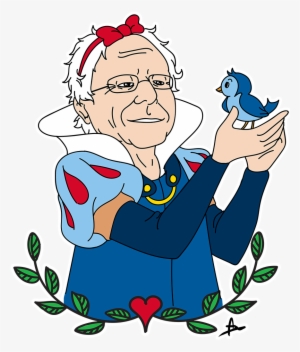 Actual Disney Princess - Bernie Sanders Bird Art