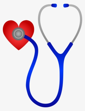 Heart Clipart Heartbeat - Stethoscope With Heart Clipart