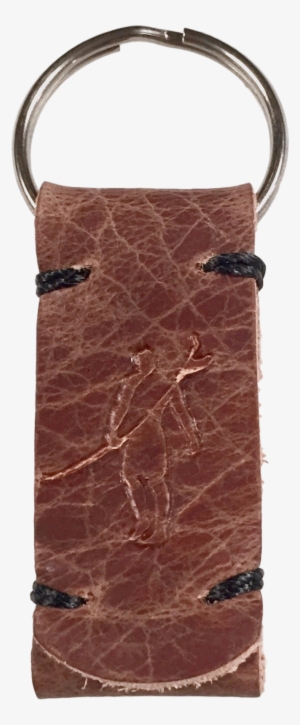 Leather Shadowman Keychain - Keychain