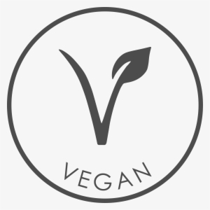 Conscious Cosmetics - Vegan Icon Transparent Black & White