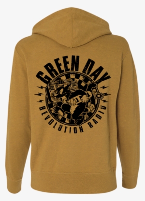Green Day Zip Hoodie