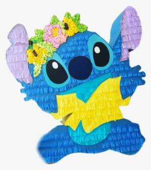 Scpinata Pinata Cute Kawaii Blue Stitch Lilo&stich - Hacer Piñatas De Stitch