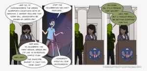 I Don't Think I Got That Seal On The Front Of The Podium - Cartoon