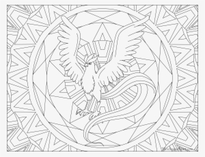 Articuno - Articuno Group Coloring Pages