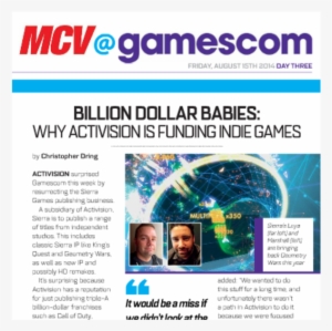 Download Mcv @ Gamescom Issue 3 For Free Right Now - Gamescom