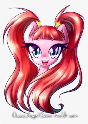 Mare, Open Mouth, Pacific Glow, Pony, Portrait, Safe, - Cartoon