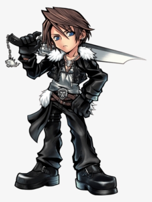 With The Help Of Mog, The Champions Of Final Fantasy - Dissidia Opera Omnia Squall