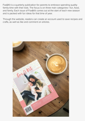 Fox&kit Magazine Website - Girl