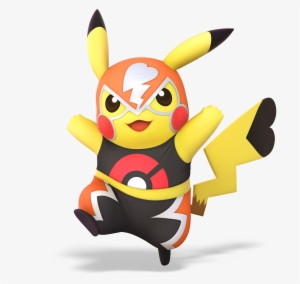 Pikachu Libre Variation As She Appears In Super Smash - Super Smash Bros Ultimate Character Art