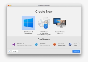 Parallels Desktop > File > New - Centos