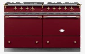 Sully In Burgundy Red Porcelain Enamel - Sully Lacanche