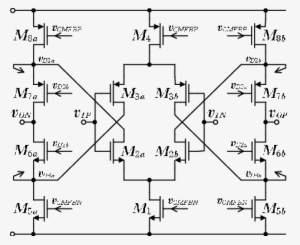 Electrical Schematic Of The Proposed Amplifier - Diagram