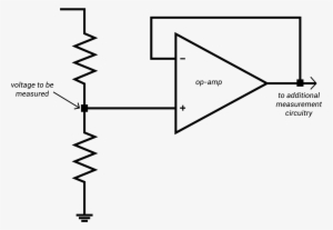 Voltage Follower - Electrical Network