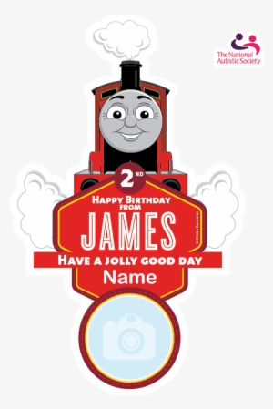 Thomas The Tank Engine Clipart James Train - Thomas And Friends 4th Birthday