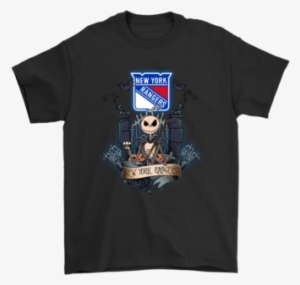 New York Rangers Jack Skellington This Is Halloween - Doesn T Kill You T Shirt