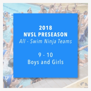 2018 Nvsl Preseason All Swim Ninja - Sand