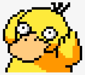 Psyduck - Psyduck Pixel Art