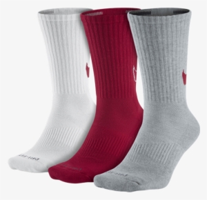 Dri-fit Cotton Swoosh Hbr Crew Socks - Nike Calceta Dry Cush Crew