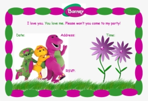 Purple Barney Wallpaper Desktop Background Free Download