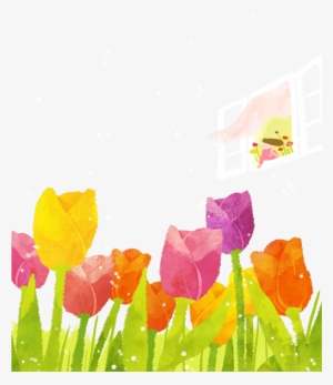 Drawing Spring Meadow - Drawing