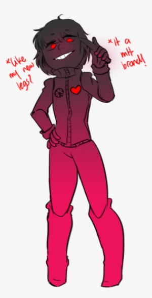 “ Chara With Mettaton Legs Don't Worry, They - Chara With Mettaton Legs