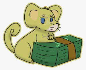 To Try Out A Way To Make A Sticker Thing That A Friend - Cartoon