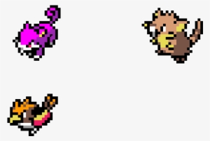 Rattata And Spearow Evolution