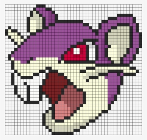 Pokemon Battle Trozei Rattata Perler Bead Pattern / - Bead