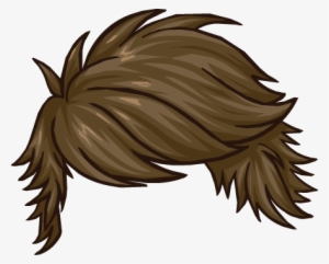 Accesorios De Club Penguin Png - Peluca Png