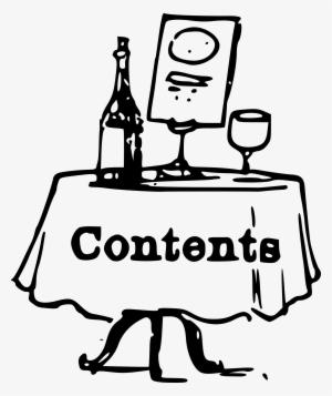 Clipart - Table Of Contents Art