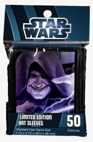 Force Lightning Art Card Sleeves - Star Wars - Card Sleeve Force Lightning 50 Count