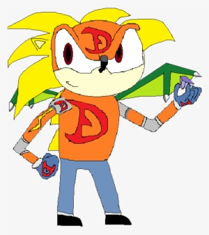 Wing Man Sonic Sprite -dragundro - Cartoon