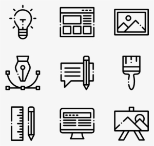 Graphic Designer - Printing Icons