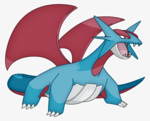 Pokemon Shiny-salamence Is A Fictional Character Of - Pokemon Salamence Png