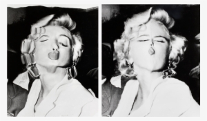 Weegee's Warped World - Marilyn Monroe Black And White