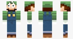 Minecraft Skin Weegee - Waluigi Minecraft Skin