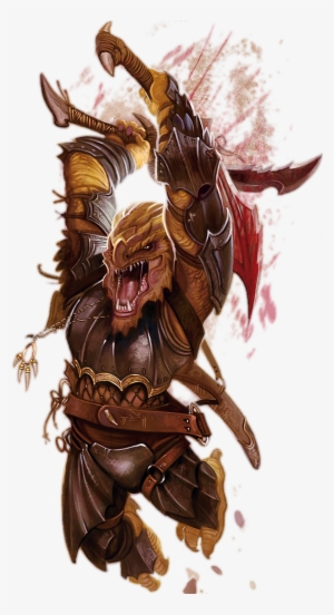Dragonborn - Драконорожденный Днд - 588x1082 PNG Download - PNGkit