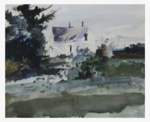 Andrew Wyeth, Tamarack House, Maine, - Andrew Wyeth