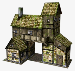 House-054 - Transparent Png Fantasy Building